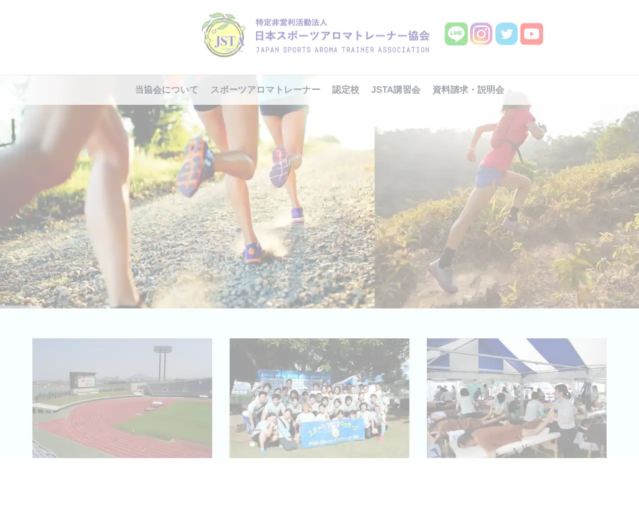 特定非営利活動法人日本スポーツアロマトレーナー協会 site