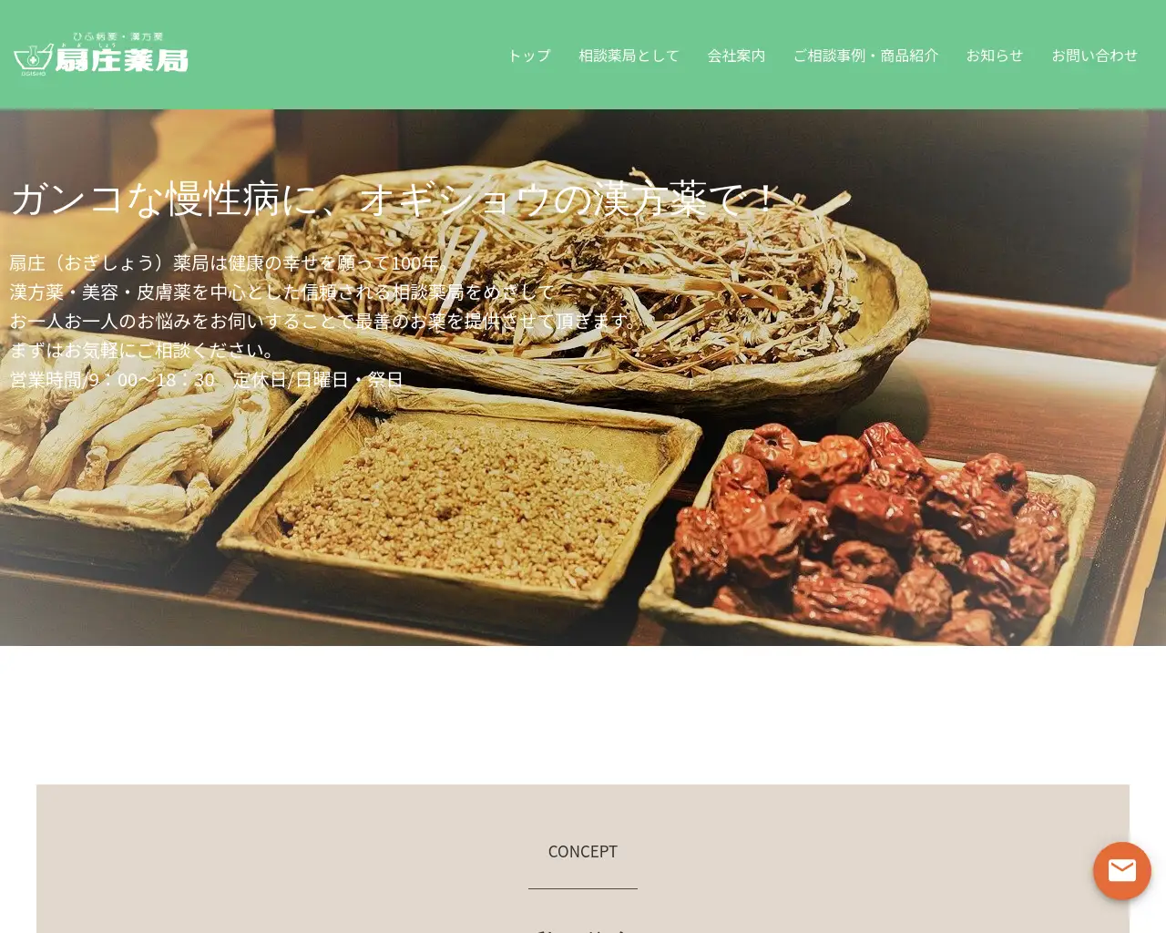 扇庄薬局守山店 site