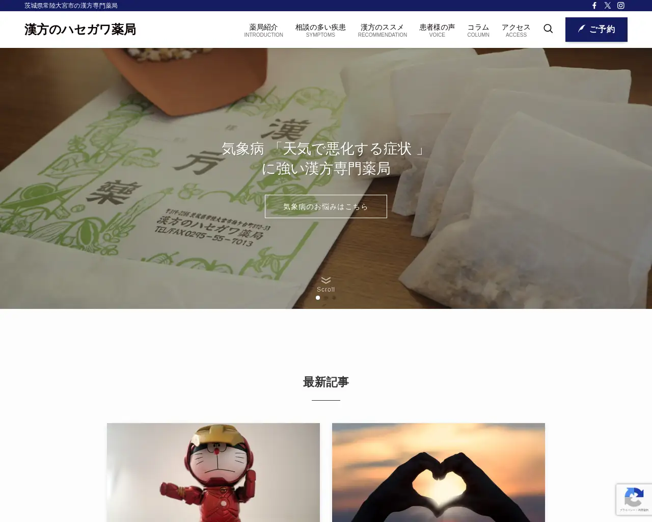 漢方のハセガワ薬局 site