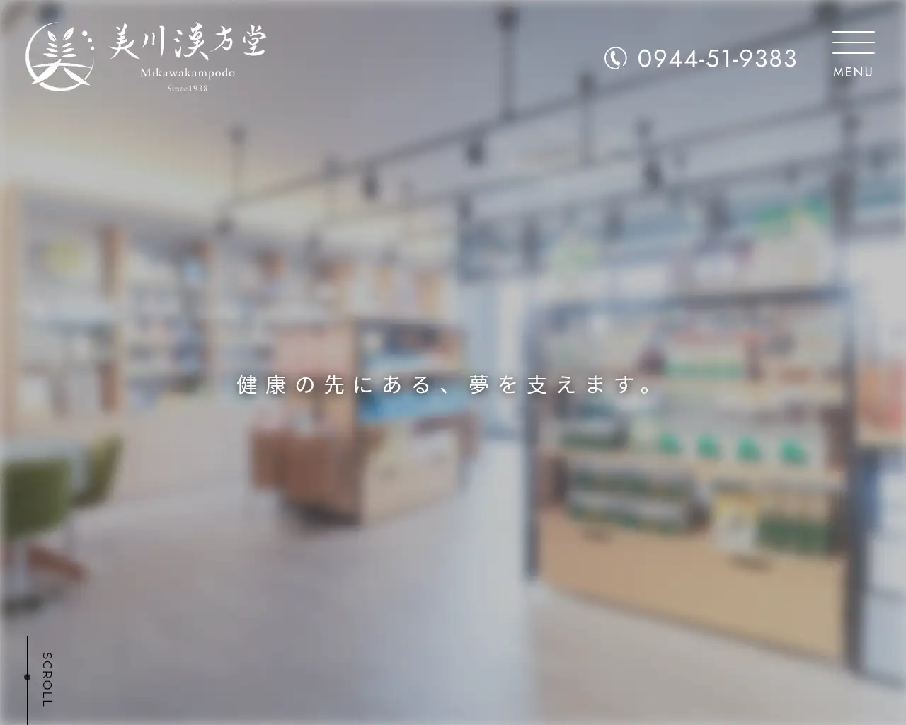 美川漢方堂 site